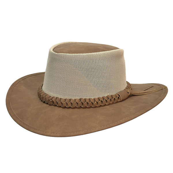 Golf mesh hoed