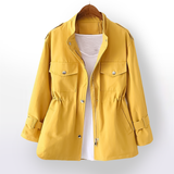 Getailleerde trenchcoat met klassieke uitstraling
