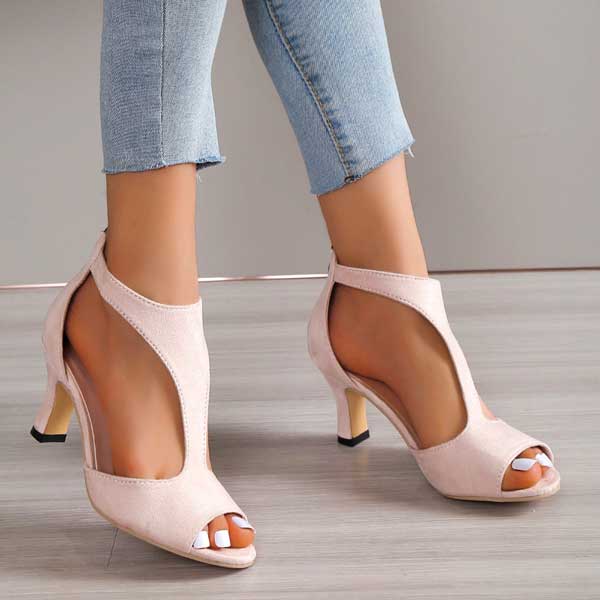 Orthopedische comfortabele sandalen met hakken voor dames