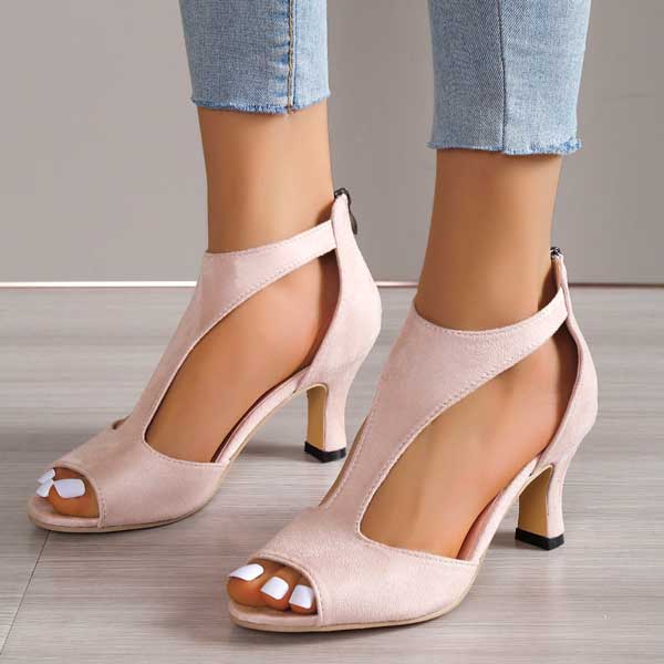 Orthopedische comfortabele sandalen met hakken voor dames