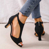 Orthopedische comfortabele sandalen met hakken voor dames
