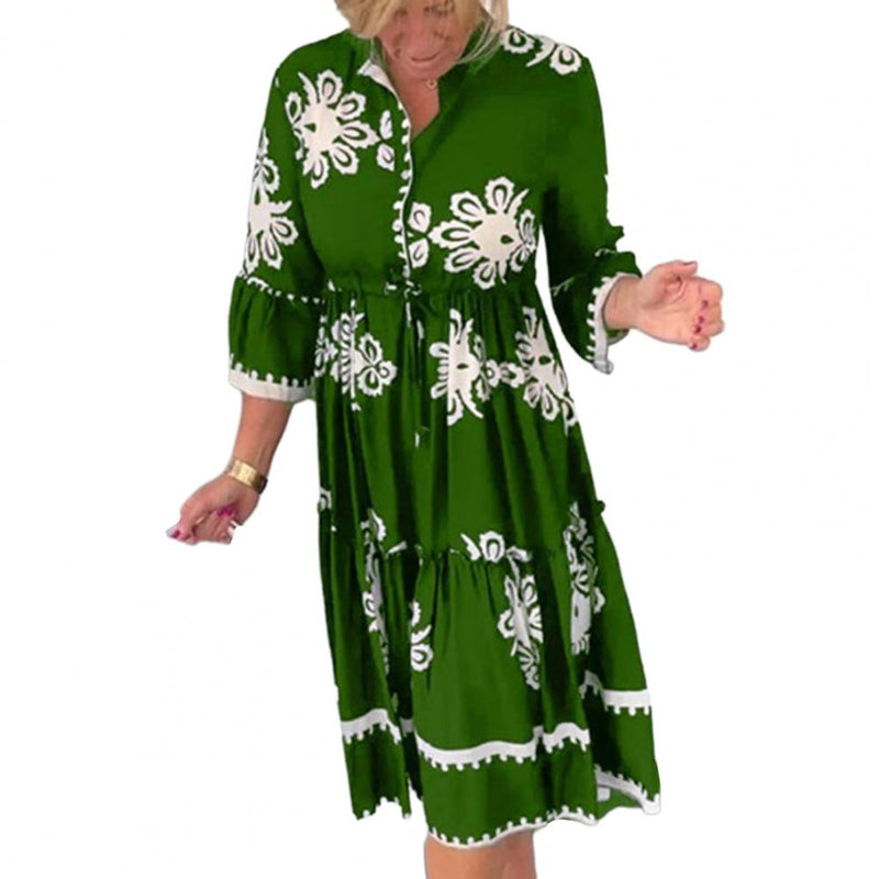 Bloemen midi jurk Voor Vrouwen