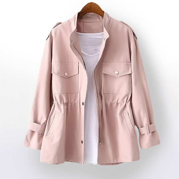 Getailleerde trenchcoat met klassieke uitstraling