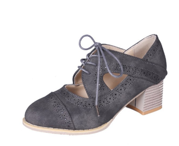 Stijlvolle orthopedische vintage schoenen