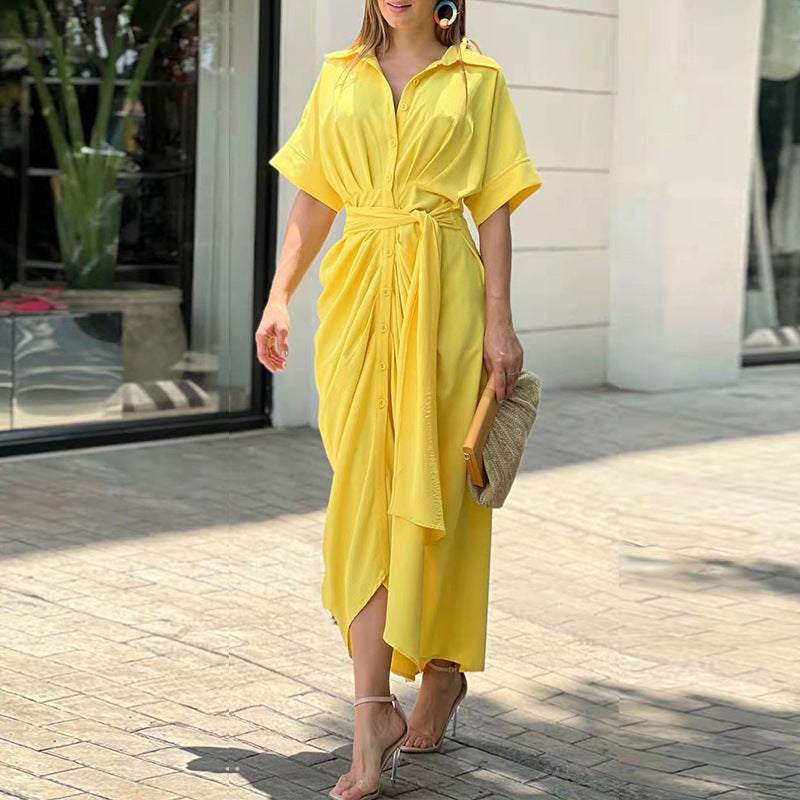 Luxe Wikkel Maxi Jurk