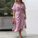 Luxe Wikkel Maxi Jurk