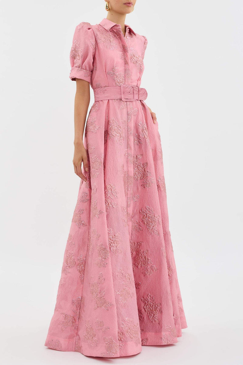 Elegante jurk met riem