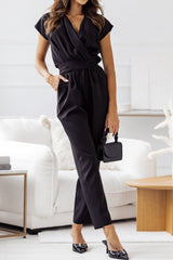 Zomerse jumpsuit V-hals