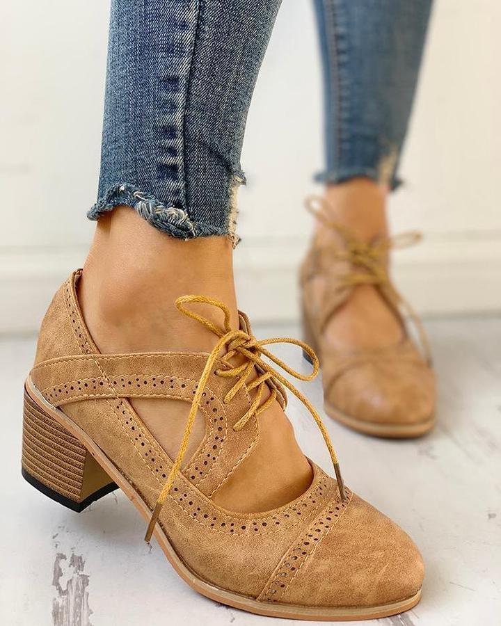 Stijlvolle orthopedische vintage schoenen