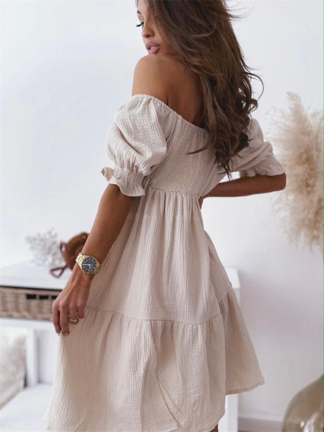 Zomerjurk - Off-Shoulder
