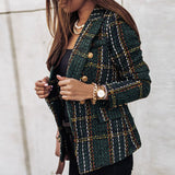 Chique geruite blazer
