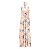 Maxi-jurk in bohostijl met twee splitten