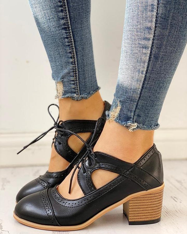 Stijlvolle orthopedische vintage schoenen