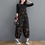 Elegante Overalls met opvallende bloemenprints en comfortabele pasvorm