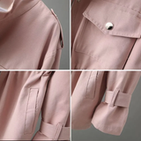 Getailleerde trenchcoat met klassieke uitstraling