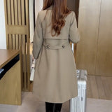 Lange trenchcoat