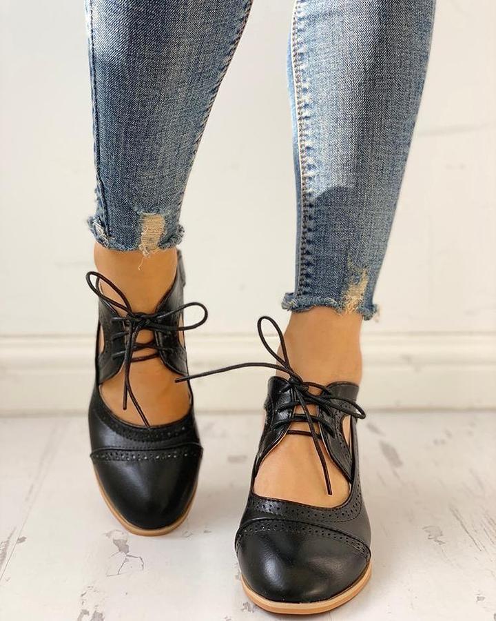 Stijlvolle orthopedische vintage schoenen