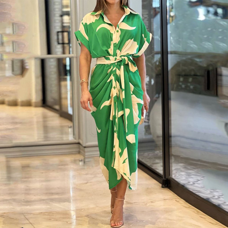 Luxe Wikkel Maxi Jurk